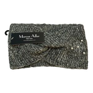 𝅺MARCUS Adler New York Cold Weather Grey Knit Headband